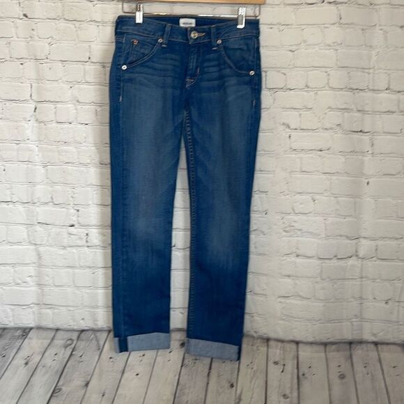 Hudson Bacara Crop Straight Cuffed Size 25 Color Dean - Picture 1 of 7